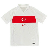 Turkey 2024 Home Jersey White